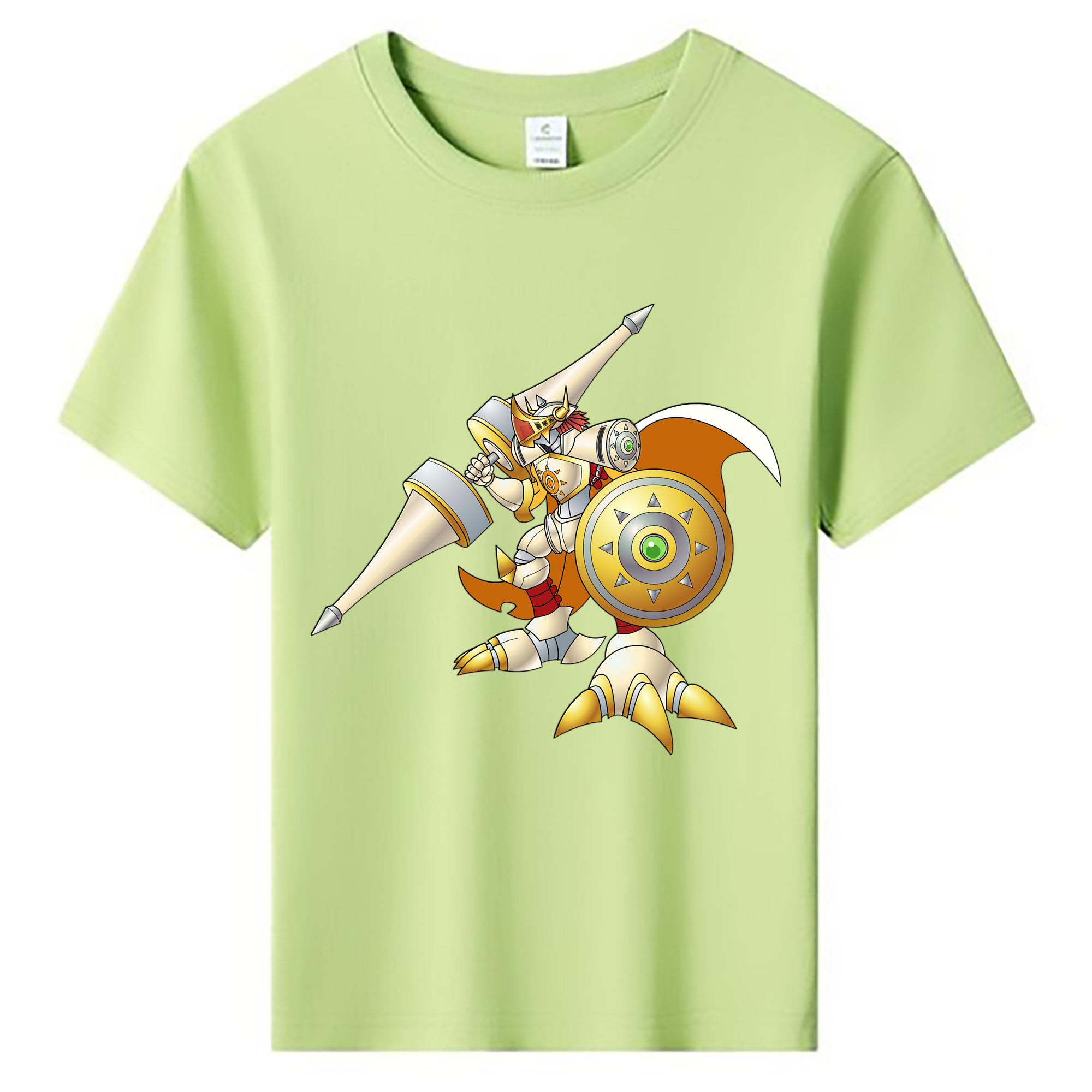 （画像用） Digimon デジタルモンスター/デジモン 綿100％キッズTシャツ（フロントプリント）
